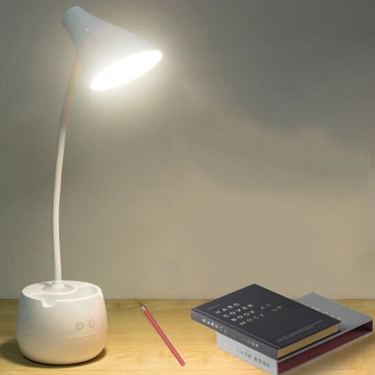 Idoleshop 5-in-1 Rechargeable Study LED Lamp for Students