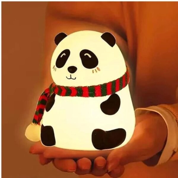 IDOLESHOP Panda Lamp – 7 Color Changing LED Night Light (13 cm, Multicolor)