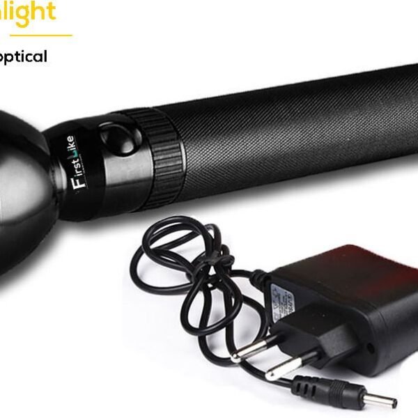 IDOLESHOP 50W Dual Mode Rechargeable Torch – High Power Flashlight with Night Light