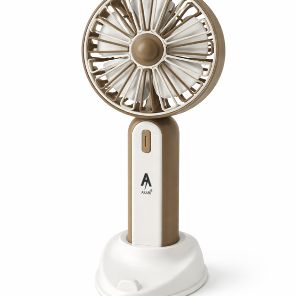 IDOLESHOP Mini Rechargeable Fan – Portable Cooling with Natural Wind