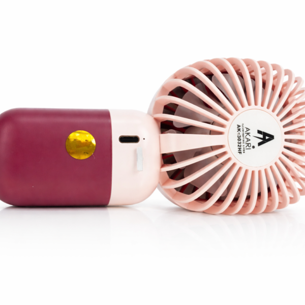 IDOLESHOP Mini Rechargeable Fan – Compact, Powerful & Portable