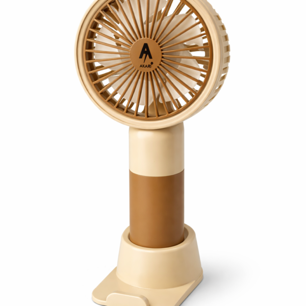 IDOLESHOP Mini Rechargeable Fan – Portable Cooling with Natural Wind