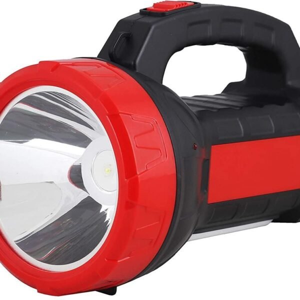 IDOLESHOP 100W High-Range Rechargeable LED Laser Torch with Side Emergency Light