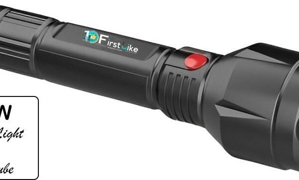 IDOLESHOP 50W 2-in-1 Long Distance Search Light | 2 Mode Flashlight Torch
