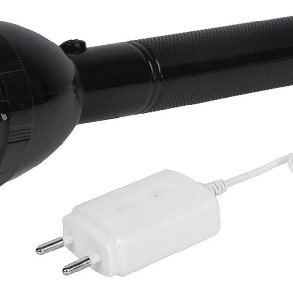 IDOLESHOP Lithium Battery Long Range LED Torch Light – Rechargeable 2000mAh, 2 Modes