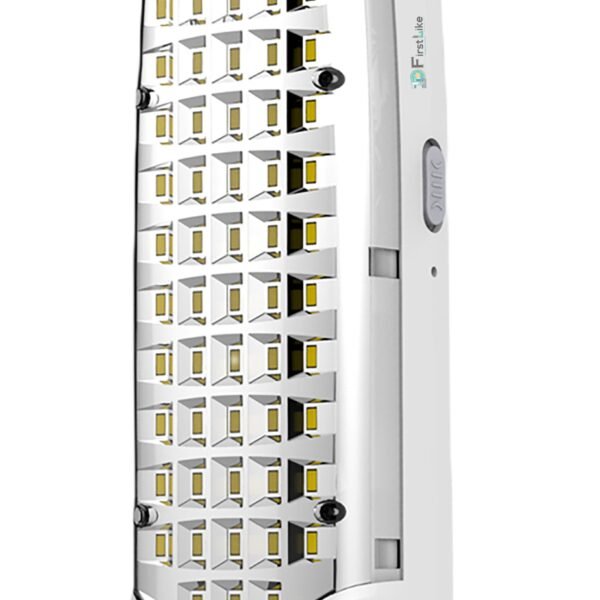 IDOLESHOP Home Rechargeable Emergency LED Light with Dual Power 56 LED Lantern (White)