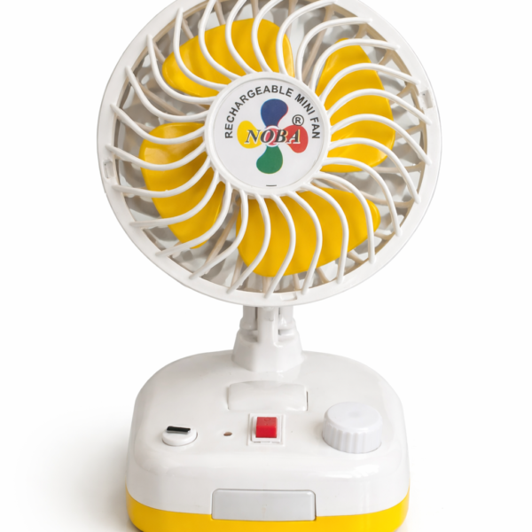 IDOLESHOP 4 Blade Multifunctional Rechargeable USB Fan (C-Type Charging)