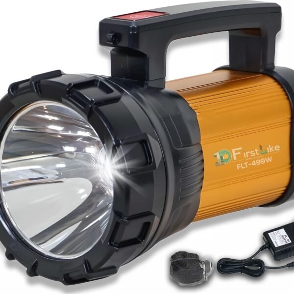 IDOLESHOP 150W Laser Torch with Blinker – Rechargeable Waterproof High-Power Searchlight
