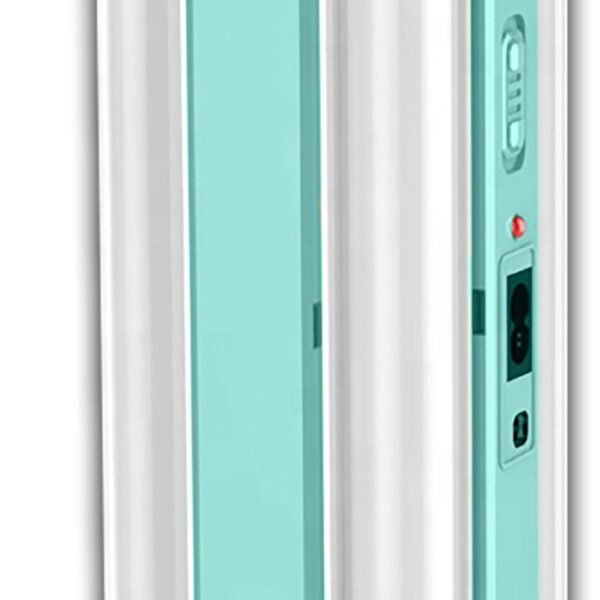 IDOLESHOP 4 Tube 360° Solar Rechargeable Emergency Lantern – 80 SMD LED (Blue)