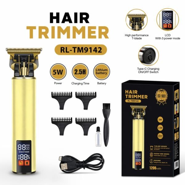 IDOLESHOP Hair Trimmer – Precision Styling with Advanced Performance