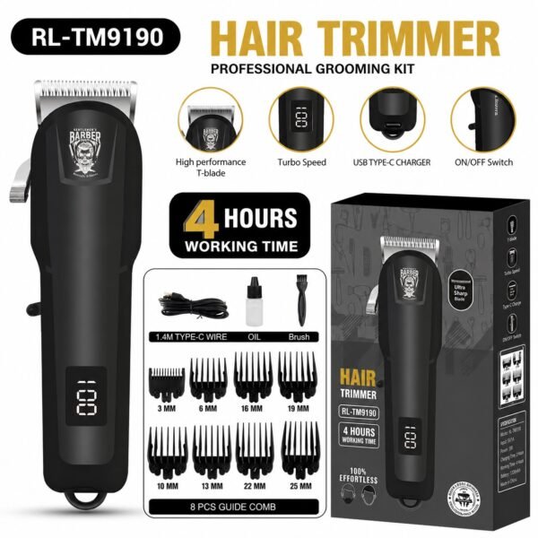 IDOLE SHOP Professional Hair Trimmer – RL-TM9190