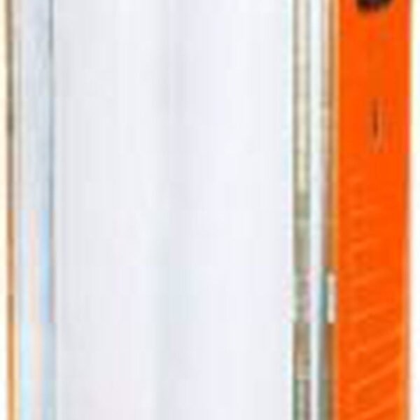IDOLESHOP Solar Rechargeable Long Twin Tube Emergency Light (Orange) – 10 Hours Backup Lantern